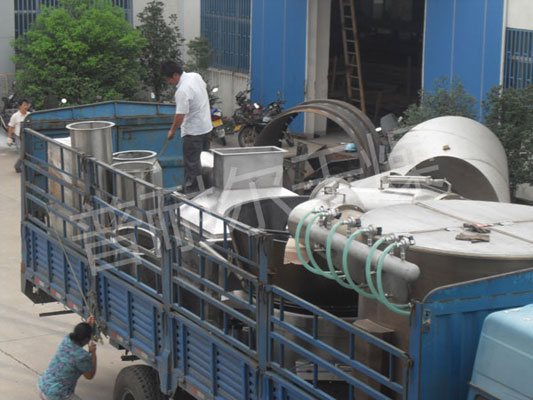 沸腾干燥机－－发现现场