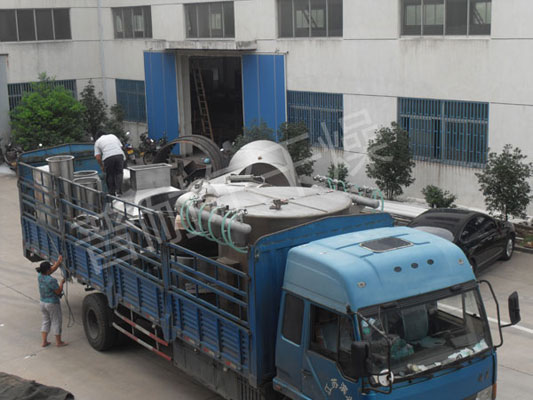 沸腾干燥机－－发现现场